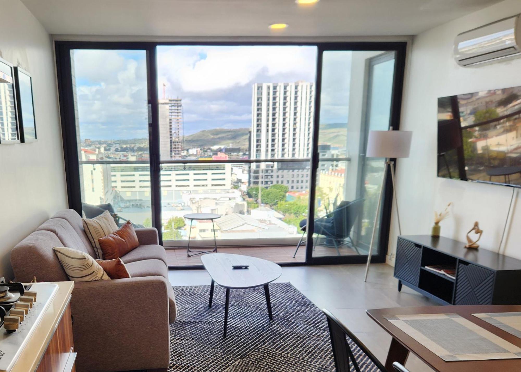 Downtown Apartment With Balcony City View, Gym & Lounge Tijuana Extérieur photo